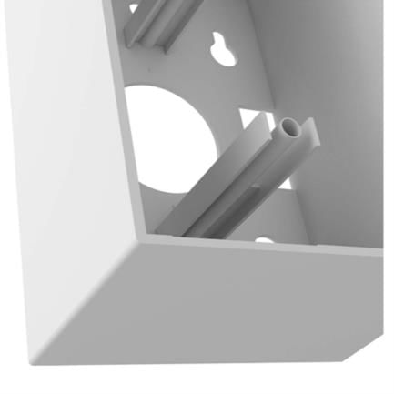 75443 - Caja de Montaje Nexxt Solutions Policarbonato Montaje en Pared 4 "x 2"  Blanco