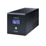 75384 - UPS Vica S1200 Regulador Integrado 1200VA/600W 6 Contactos Pantalla LCD