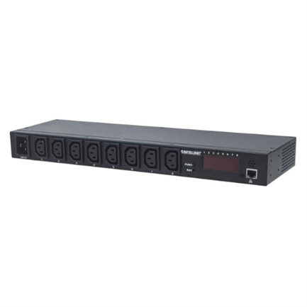 75614 - Barra PDU Intellinet Multicontactos 8 Salidas Montaje en Rack 19" Color Negro