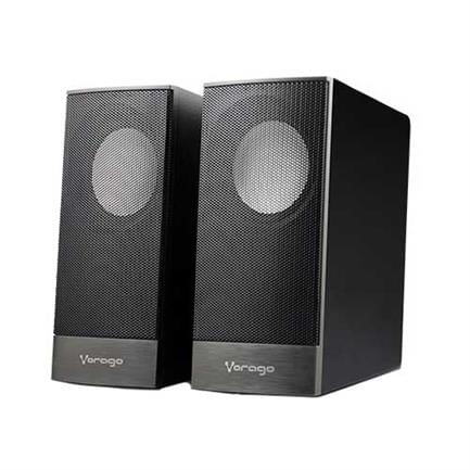61528 - BOCINAS VORAGO SPK-106 NEGRO USB PASIVAS PARA COMPUTADORA 2