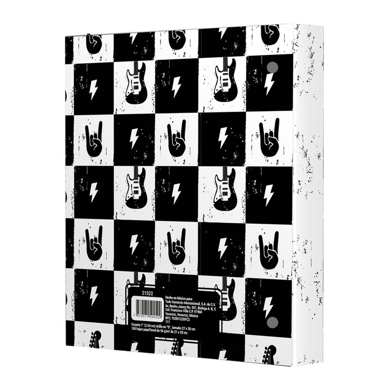 76271 - CARPETA CARTA 100H ROCK DOO SMARTY