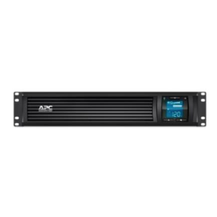 75909 - UPS APC 1000VA/600W Pantalla LCD RM 2U 120V 6 Salidas NEMA 5-15R Color Negro