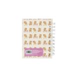 76263 - LIBRETA ESPIRAL POCKET 160H RAYAS CAPIBARA SMARTY