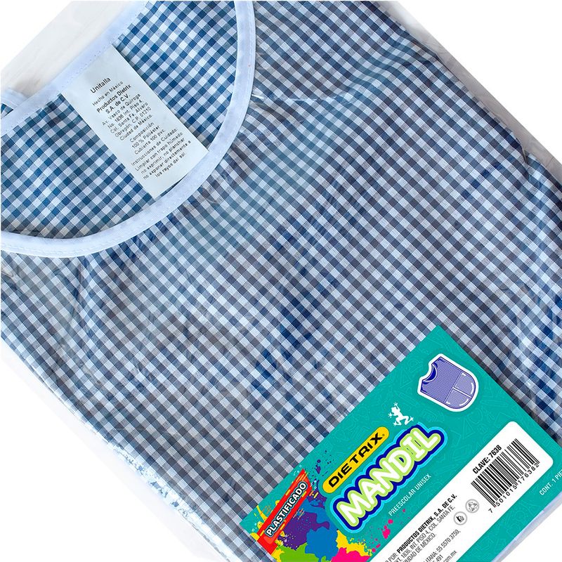 76280 - MANDIL ESCOLAR AZUL