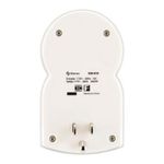 76185 - Protector de Voltaje Steren Contra Variaciones 3600W para Electrodomésticos