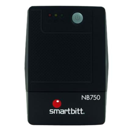 76193 - UPS Smartbitt Smart Interactive NB750 750VA/375 Watts 6 Contactos Protección de Línea Telefónica RJ-11
