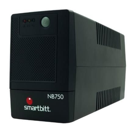 76194 - UPS Smartbitt Smart Interactive NB750 750VA/375 Watts 6 Contactos Protección de Línea Telefónica RJ-11