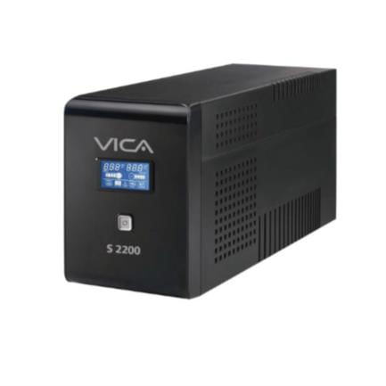 75772 - UPS Vica S2200 Regulador Integrado 2200VA/1200W 8 Contactos Pantalla LCD