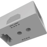 75765 - Caja de Montaje Nexxt Solutions Superficial 1 Puerto RJ45 Cat5e Blanco