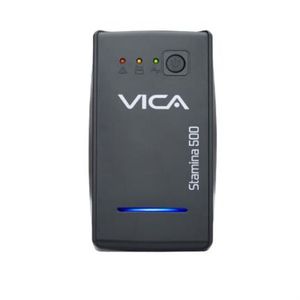 Ups Vica Stamina 500 Regulador Integrado 500Va/300W 8 Contactos Indicadores Visuales Led Vbereuab018