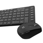75806 - Teclado y Mouse inalambrico premium Klip Xtreme Revolution KCK-270S