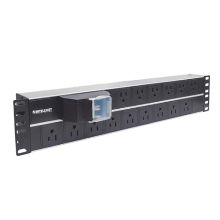 75958 - Barra PDU Intellinet Multicontactos 15 Montaje 2U Rack 19" Enchufes Tipo EU (NEMA 5)