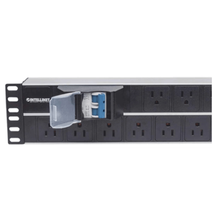 75960 - Barra PDU Intellinet Multicontactos 15 Montaje 2U Rack 19" Enchufes Tipo EU (NEMA 5)