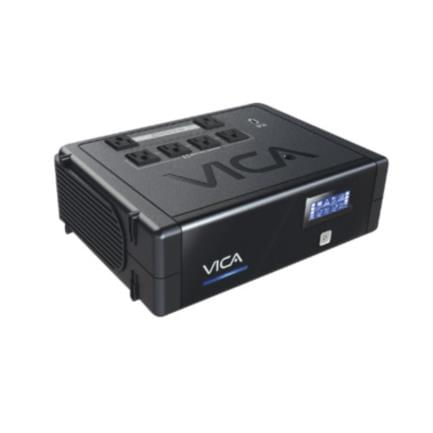 75976 - UPS Vica Revolution 700 Regulador Integrado 700VA/400W 6 Contactos Pantalla LCD