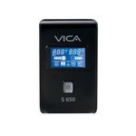 76027 - UPS Vica S650 Regulador Integrado 650VA/360W 8 Contactos Pantalla LCD