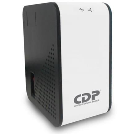 76114 - Regulador de voltaje CDP R2C-AVR1008 1000VA/500W indicadores LED de funcionamiento 8 contactos NEMA 5-15R