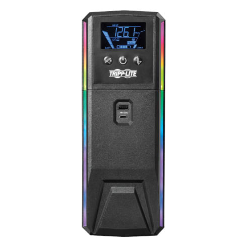 76127 - UPS TRIPP LITE para Juegos Onda Sinusoidal Pura de 1000VA 600W 120V  LCD AVR Ahorrador de Energia