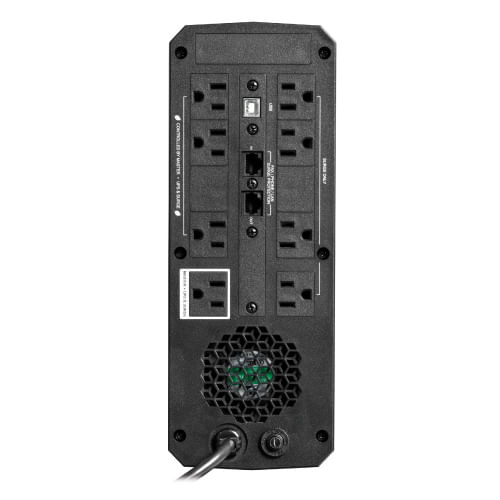 76128 - UPS TRIPP LITE para Juegos Onda Sinusoidal Pura de 1000VA 600W 120V  LCD AVR Ahorrador de Energia