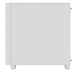 63666 - Gabinete Gamer Corsair 3000D RGB AirFlow Media Torre ATX mATX ITX Cristal Templado 3xFan RGB Blanco Sin Fuente