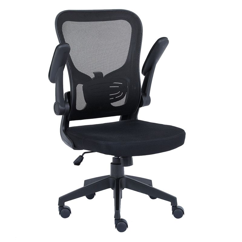 76410 - SILLA EJECUTIVA NEXTEP CON DESCANSABRAZOS AJUSTABLE TELA/MALLA NEGRO