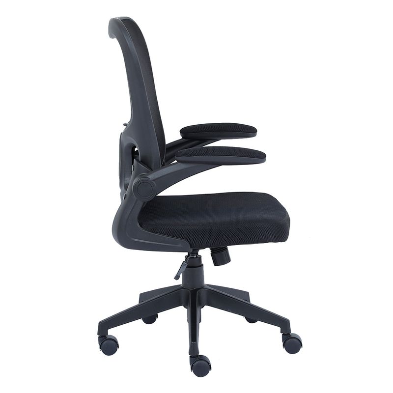 76411 - SILLA EJECUTIVA NEXTEP CON DESCANSABRAZOS AJUSTABLE TELA/MALLA NEGRO