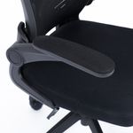 76413 - SILLA EJECUTIVA NEXTEP CON DESCANSABRAZOS AJUSTABLE TELA/MALLA NEGRO
