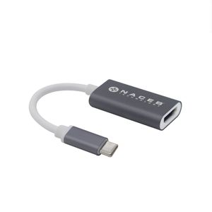 Adaptador Tipo C A Hdm Naceb Technology Na-0114, Plata, Usb C, Hdmi Na-0114