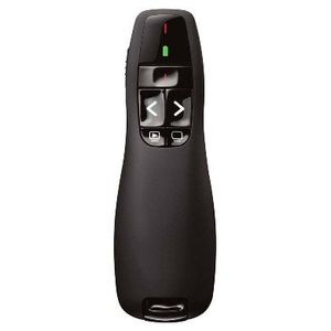 Apuntador Y Presentador Láser Brobotix R400, Negro, Inalámbrico/Usb, 57 G, 15 M 497356