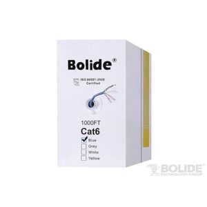 Cable De Red Utp Bolide Categoría 6, Bp0033/Cat6-Blue Bp0033/Cat6-Blue