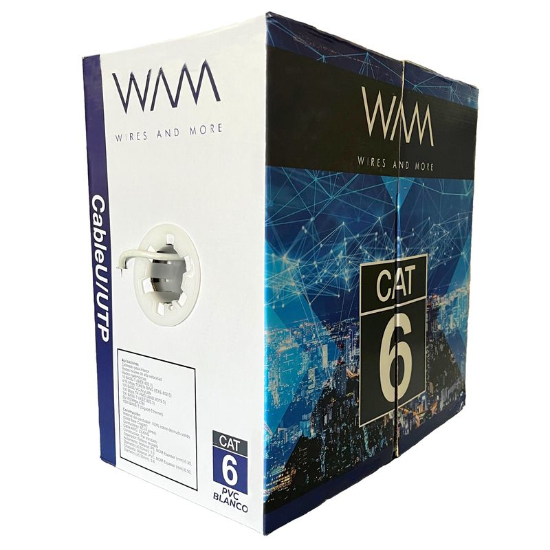 76535 - Cable UTP 100% COBRE WAM CAT6