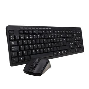 Kit De Teclado Y Mouse. Vorago Km-304, Negro Km-304