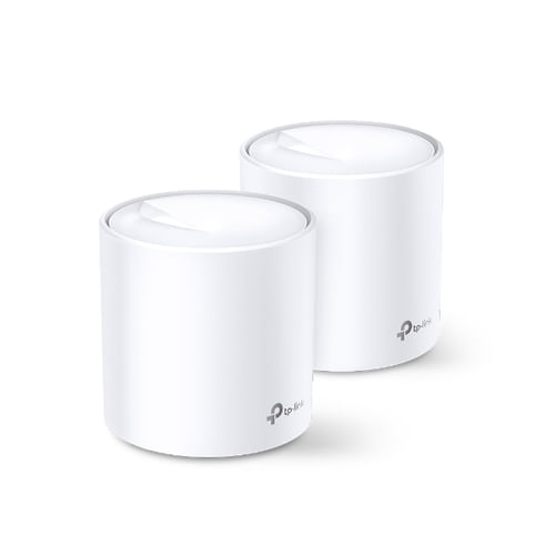 76485 - TP-LINK Deco X20 (2-pack) router inalámbrico Gigabit Ethernet Doble banda (2,4 GHz / 5 GHz) Blanco