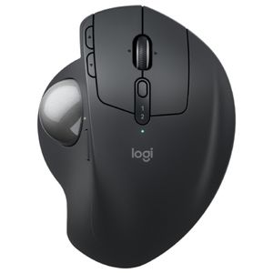 Mouse Logitech Trackball Inalámbrico Ergo S Color Negro Locmosab174