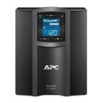 75943 - UPS APC 1000VA/600W Pantalla LCD 120V Conexión Inteligente Torre de Onda Sinusoidal Pura 8 Contactos Color Negro
