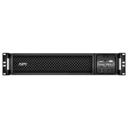 75340 - Smart UPS APC en Linea de 3 KVA Montaje en Bastidor 2U 208 V/230 V 6 Salidas IEC C13+2 Salidas IEC C19 SmartSlot Autonomia Extendida con rieles
