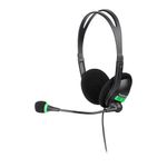 54781 - DIADEMA CON MICROFONO TECHZONE CABLE 1 5M 3 5MM WIN MAC ANDROID