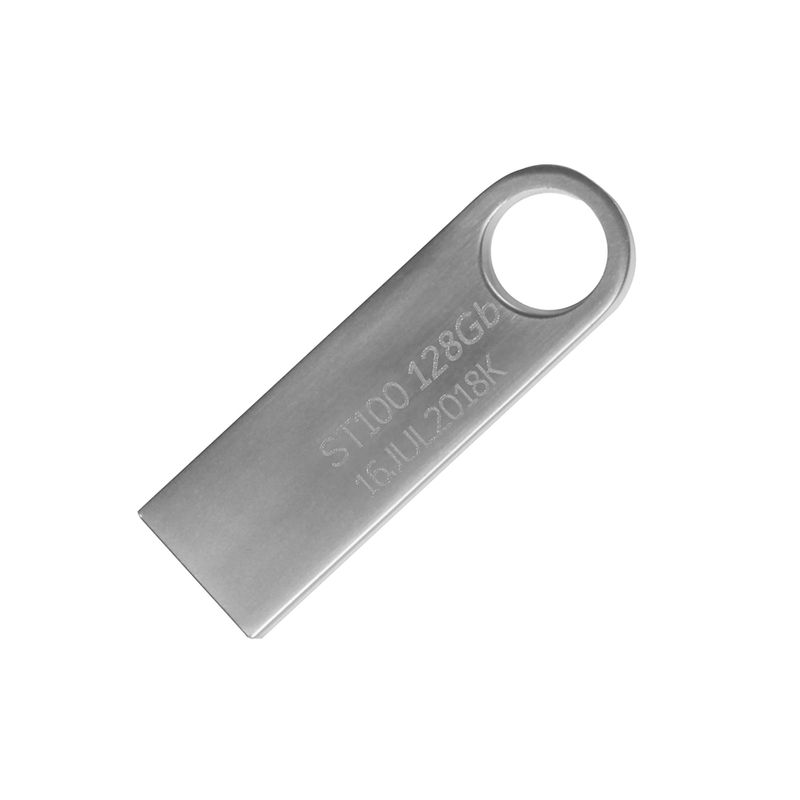 76722 - MEMORIA USB 128GB 2 0 STYLOS METALICA