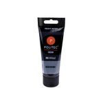 76640 - PINTURA ACRILICA POLITEC 100ML NEGRO INTENSO TUBO