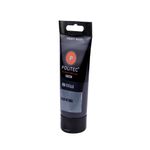 76747 - PINTURA ACRILICA POLITEC 100ML NEGRO INTENSO TUBO