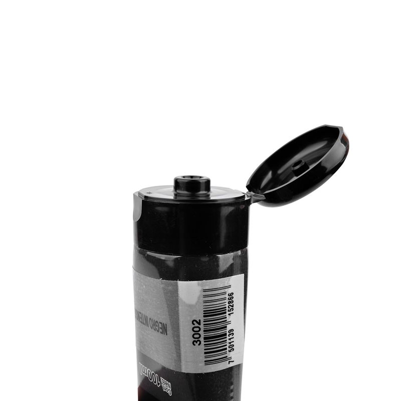 76749 - PINTURA ACRILICA POLITEC 100ML NEGRO INTENSO TUBO