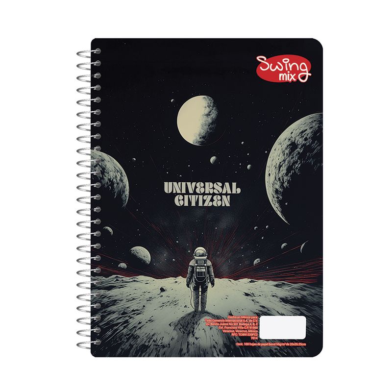 76898 - CUADERNO PROFESIONAL 100H BLANCO SWING MIX (M)
