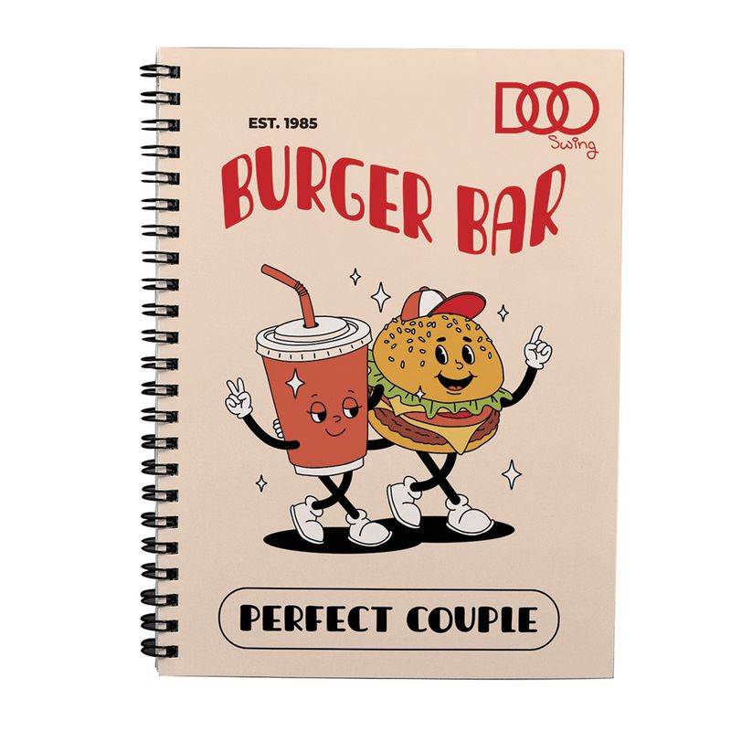 76801 - CUADERNO PROFESIONAL 100H BLANCO DOO SMARTY MIX (M)