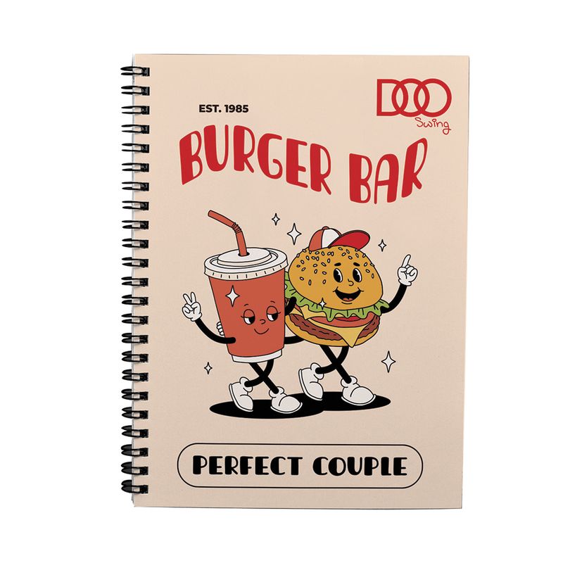 76835 - CUADERNO PROFESIONAL 100H D/R DOO SMARTY MIX (M)