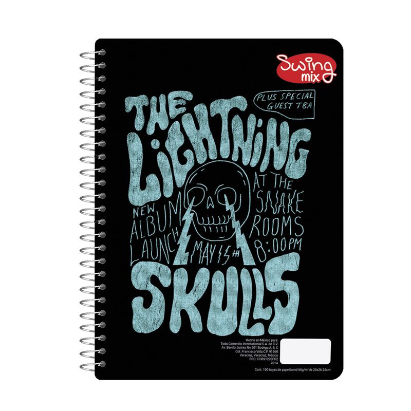 76885 - CUADERNO PROFESIONAL 100H RAYAS SWING MIX (M)