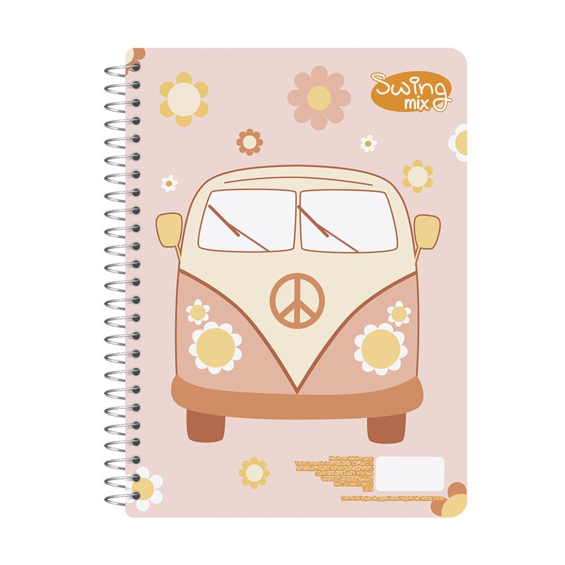 76923 - CUADERNO PROFESIONAL 100H RAYAS SWING MIX (F)