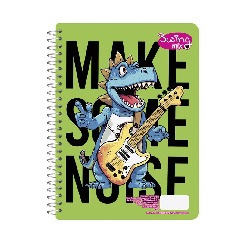 76883 - CUADERNO PROFESIONAL 100H RAYAS SWING MIX (M)