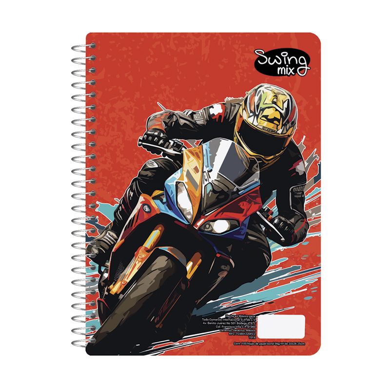 76909 - CUADERNO PROFESIONAL 100H C-7 SWING MIX (M)