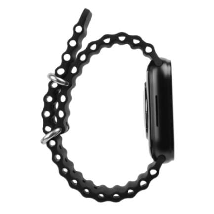 68898 - Smart Watch Perfect Choice Citrine con Pantalla Amoled 1 96" Modo Deporte/Monitor Cardiaco/Llamadas Color Negro