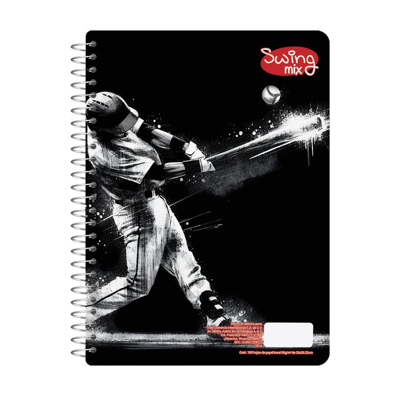 55896 - CUADERNO PROFESIONAL 100H C-5 SWING MIX (M)