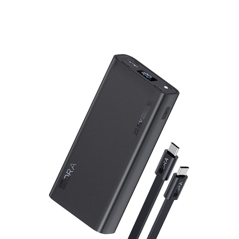 62261 - BATERIA PORTATIL 1 HORA 20000mAh NEGRO